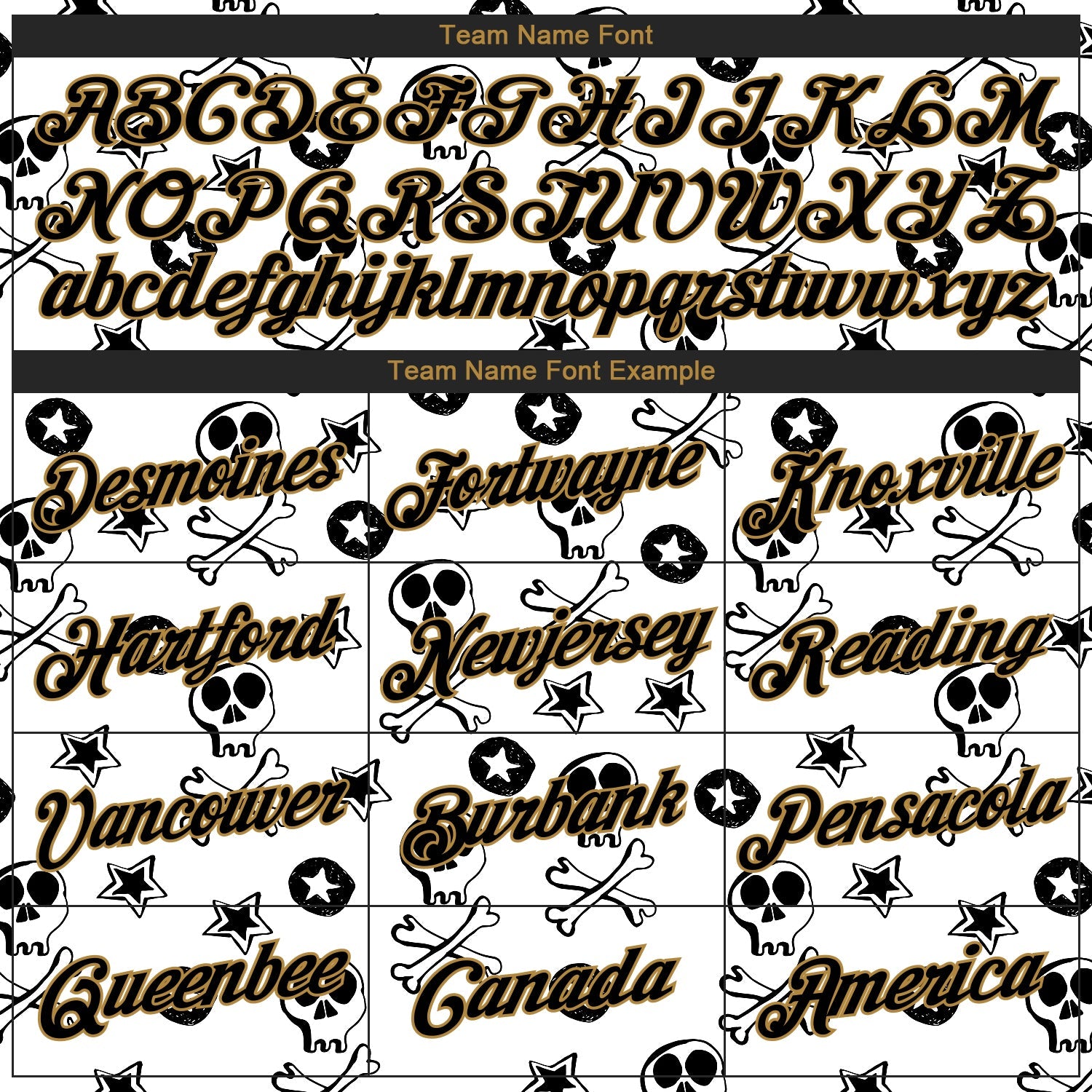 Custom Stitched White Black-Old Gold 3D Skull Fashion Sports Pullover Sweatshirt Hoodie view 3