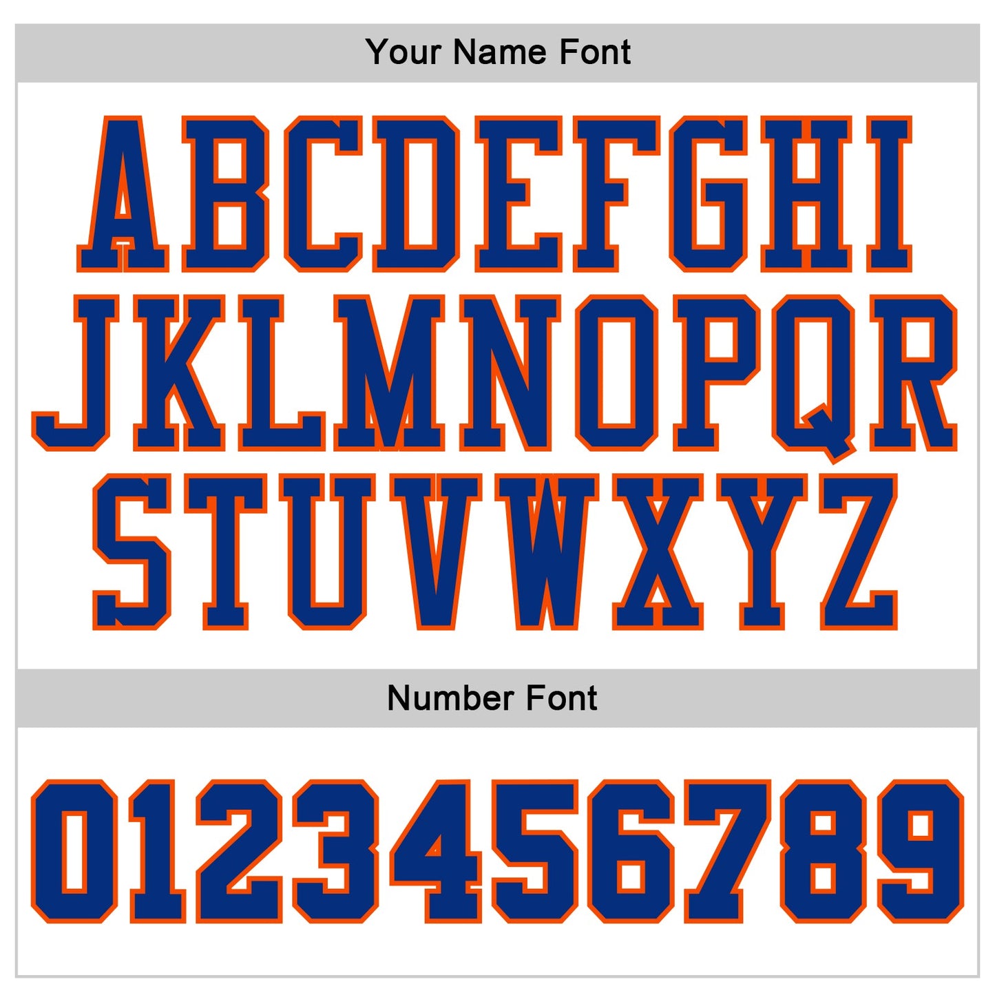 Custom Stitched White Royal Pinstripe Royal-Orange Sports Pullover Sweatshirt Hoodie view 3