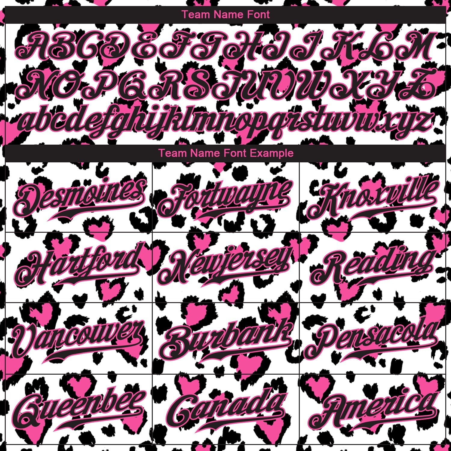 Custom White Black-Pink 3D Pattern Design Leopard Authentic Baseball Jersey view 4