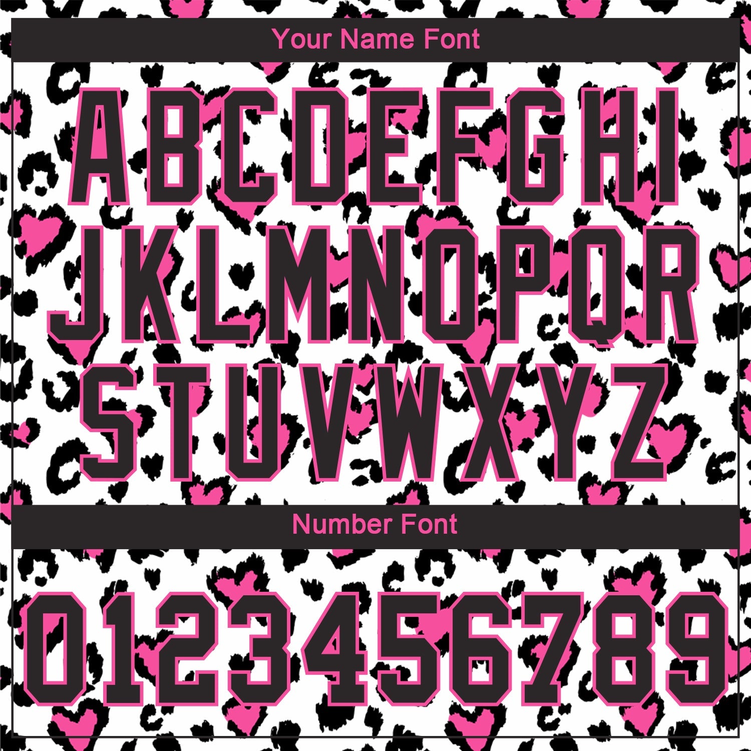 Custom White Black-Pink 3D Pattern Design Leopard Authentic Baseball Jersey view 5