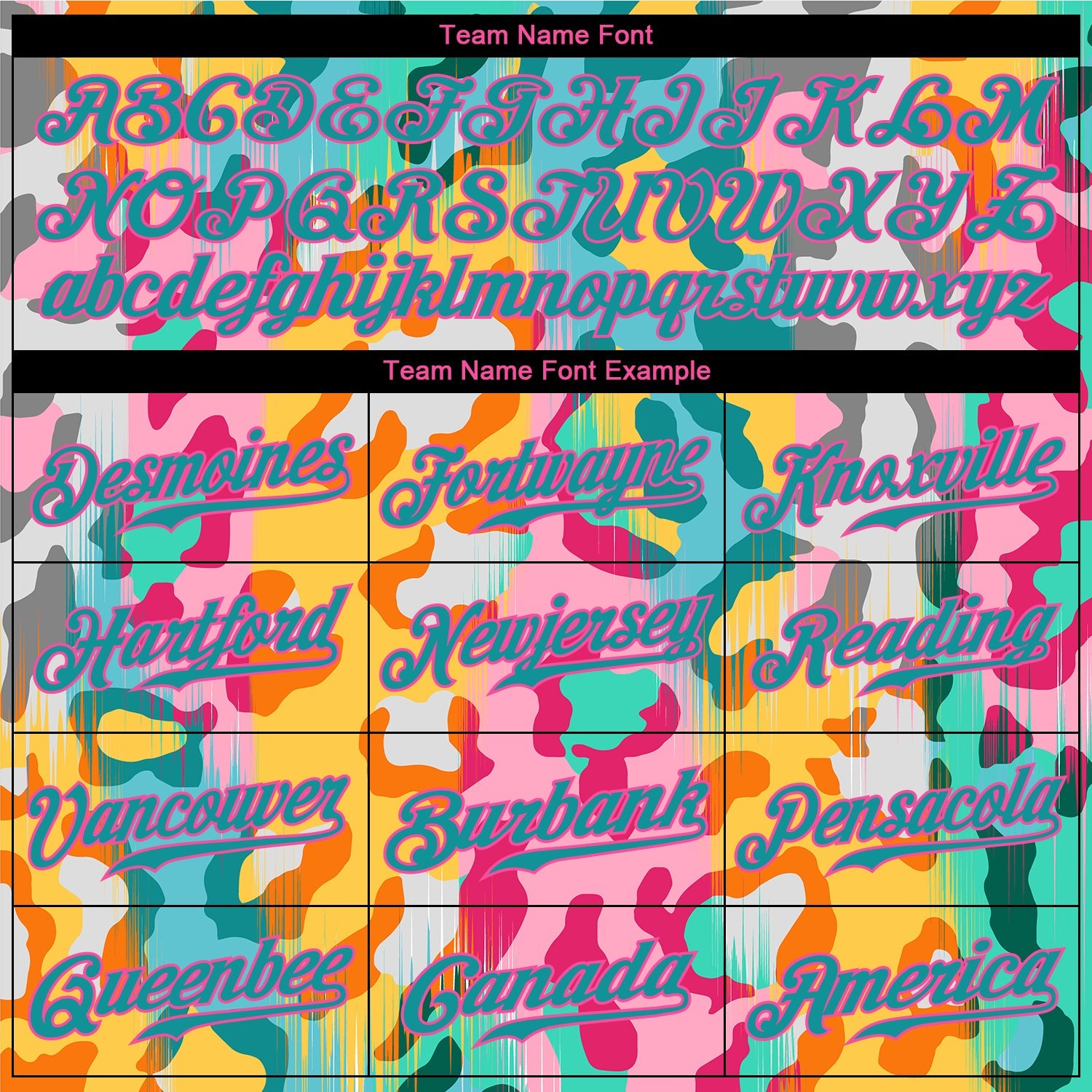Custom White Teal-Pink 3D Pattern Design Leopard Authentic Baseball Jersey view 4