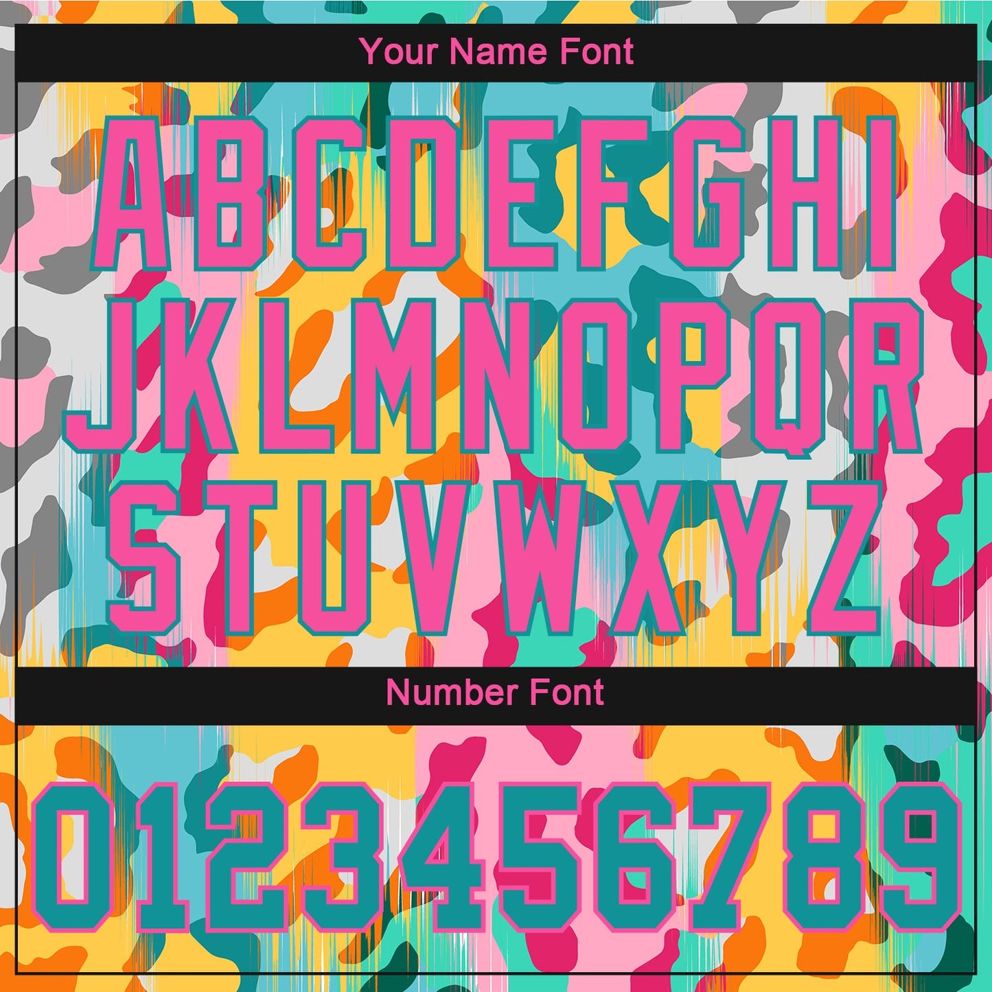 Custom White Teal-Pink 3D Pattern Design Leopard Authentic Baseball Jersey view 5