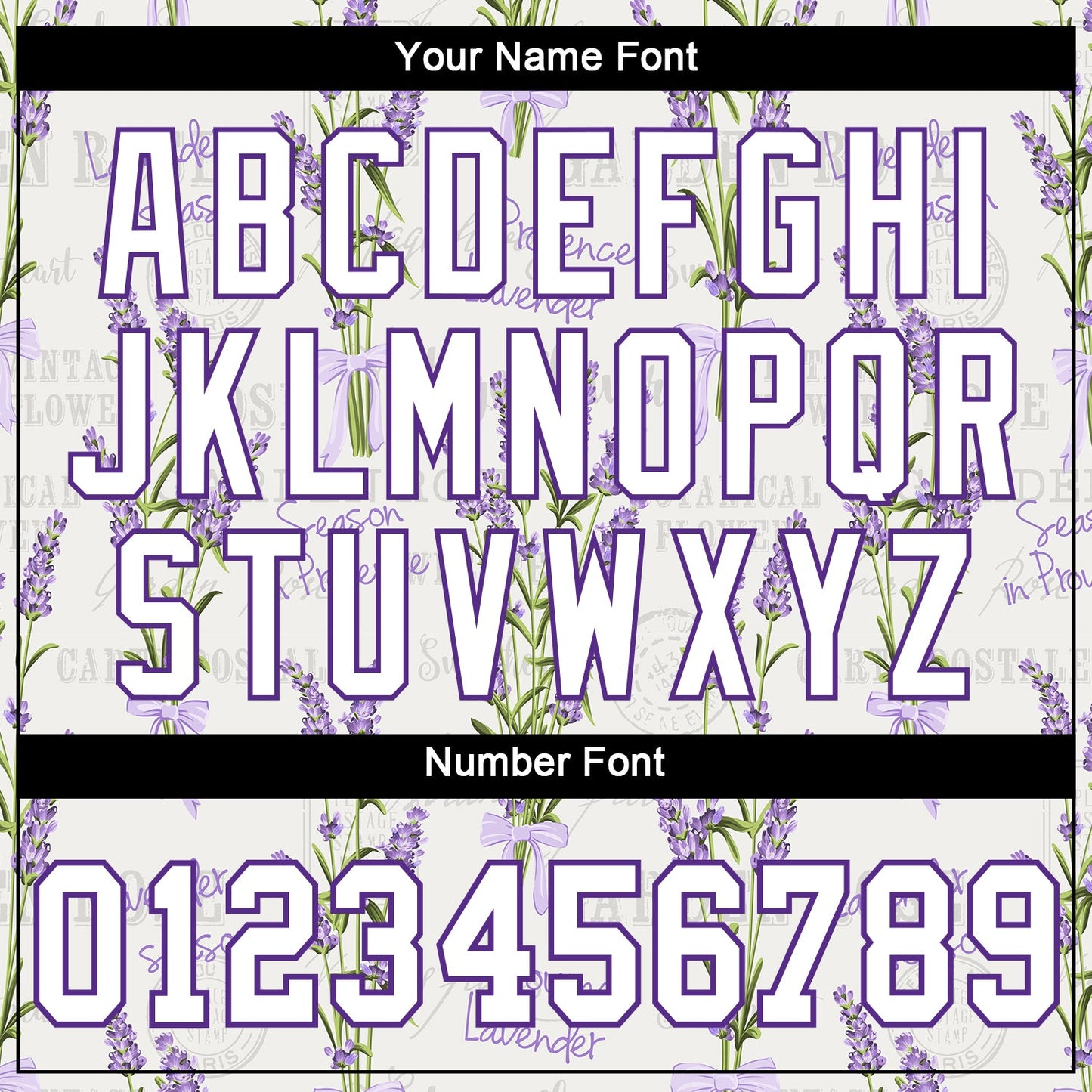Custom White White-Purple 3D Pattern Design Lavenders Authentic Baseball Jersey view 5