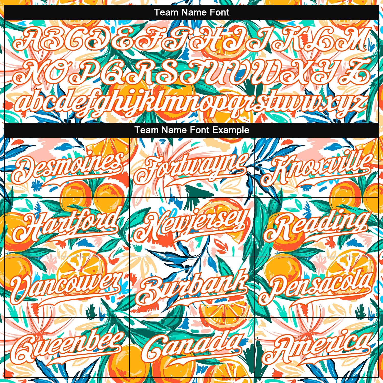 Custom White Orange 3D Pattern Design Fruit Authentic Baseball Jersey view 5