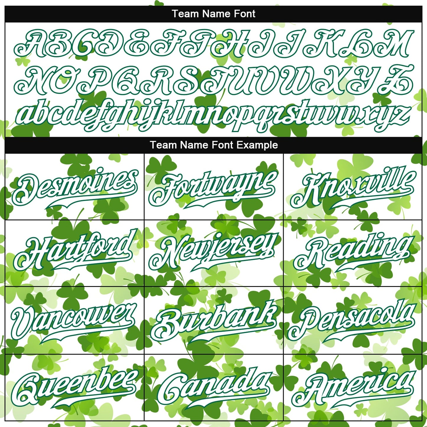 Custom White White-Kelly Green 3D Pattern Design Authentic St. Patrick's Day Baseball Jersey view 4