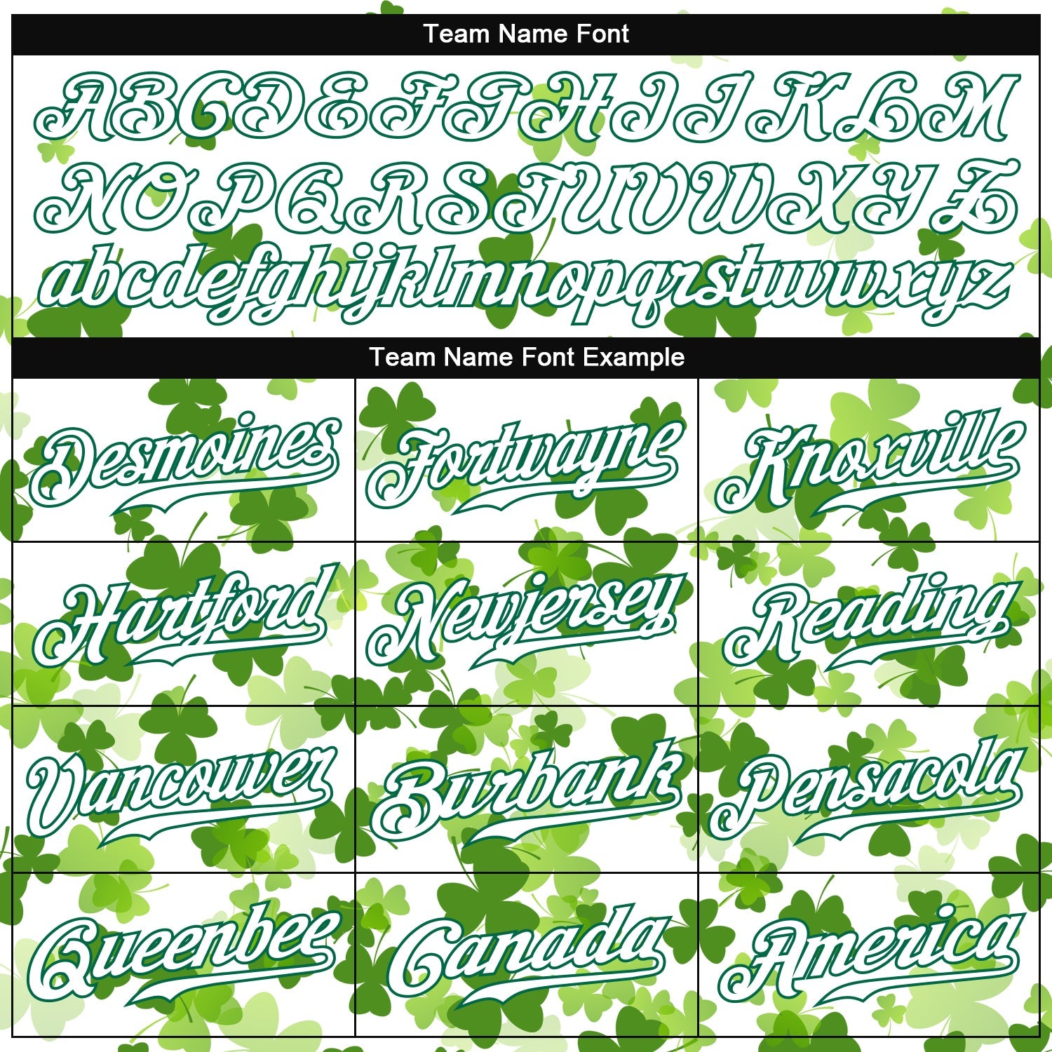 Custom White White-Kelly Green 3D Pattern Design Authentic St. Patrick's Day Baseball Jersey view 4