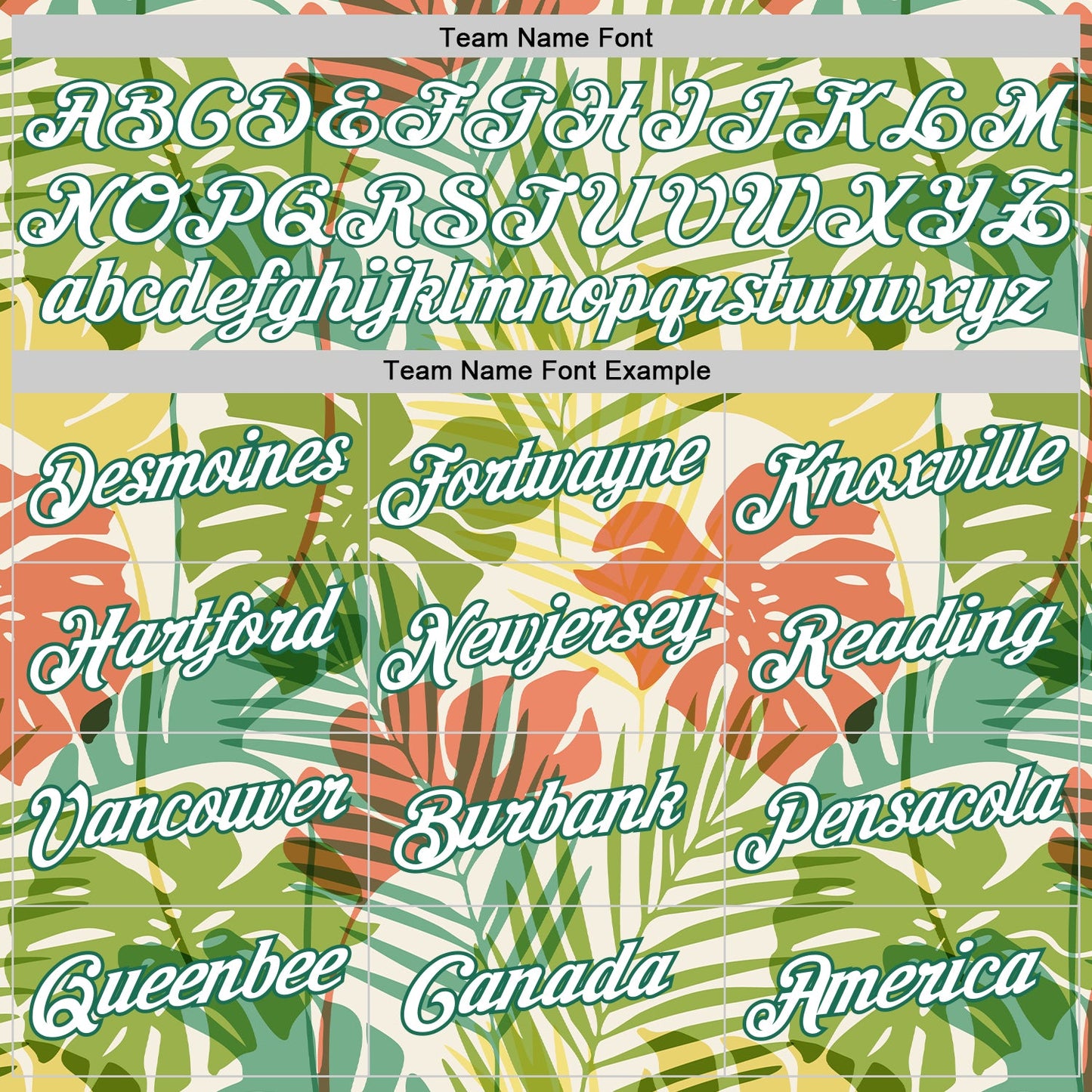Custom White White-Kelly Green 3D Pattern Hawaii Palm Trees Authentic Basketball Jersey view 3