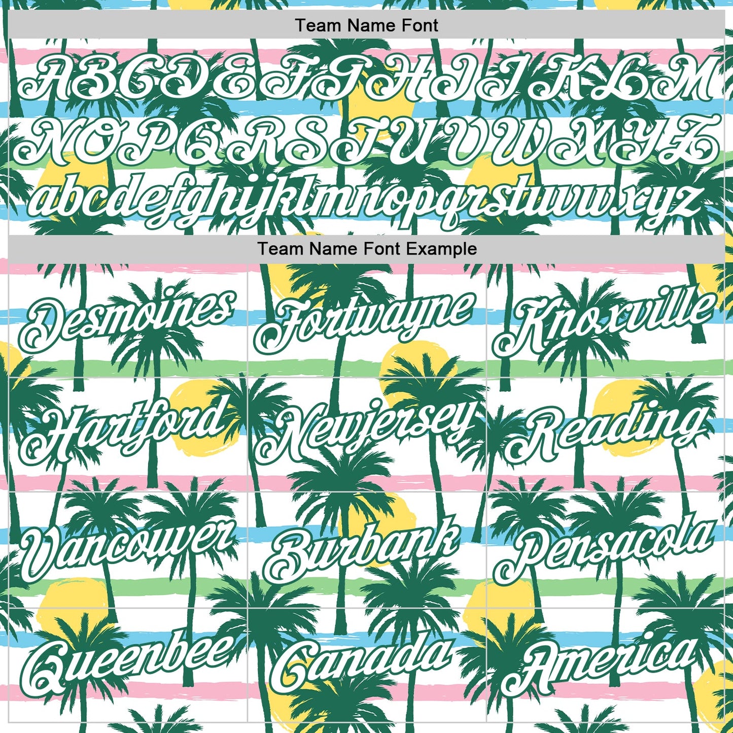 Custom White White-Kelly Green 3D Pattern Hawaii Palm Trees Authentic Basketball Jersey view 3