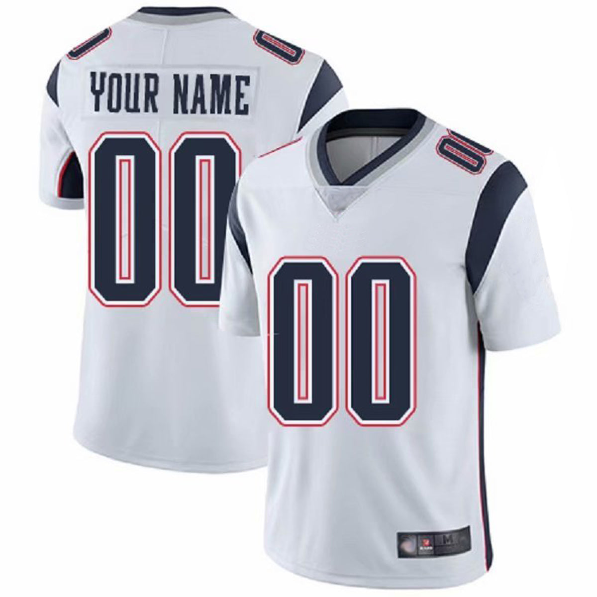 Custom NE.Patriots 2022 Jerseys Stitched American Football Jerseys view 2